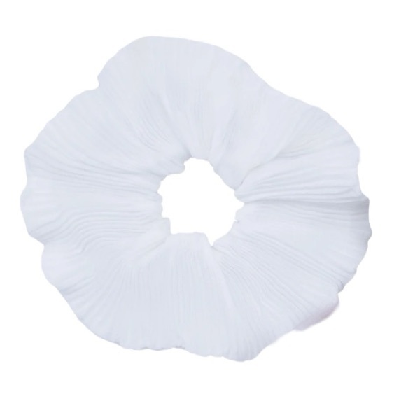 Time And Tru Ivory Ponytail Tie Scrunchie - Picture 8 of 12